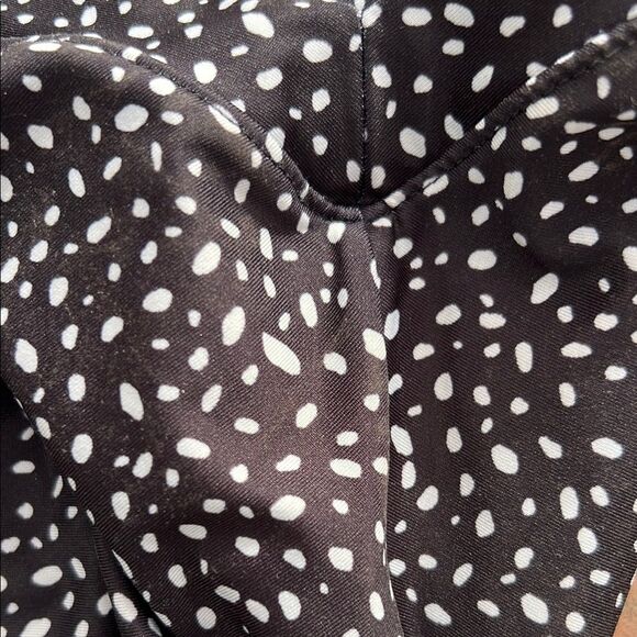One One Black and White Polka Dot Bikini Bottom Small - Picture 7 of 7